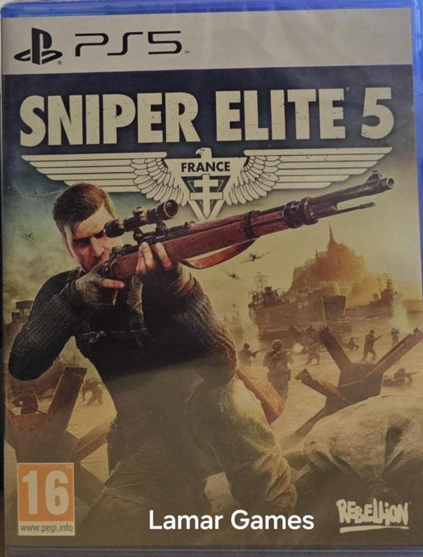 Sniper Elite 5 (ps5 nieuw), Games en Spelcomputers, Games | Sony PlayStation 1, Ophalen of Verzenden