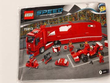 Lego Set - Speed Champions - O conjunto específico é o LEGO