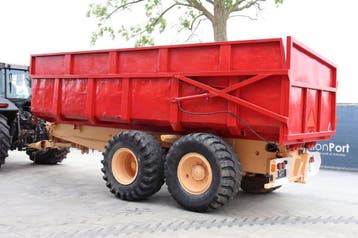 Veiling: Landbouwaanhangwagen Record S1600 1992, Auto diversen, Aanhangers en Bagagewagens, Ophalen, Nieuw