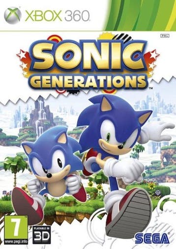 Sonic Generations (Xbox 360 Games), Games en Spelcomputers, Games | Xbox 360, Ophalen of Verzenden, Zo goed als nieuw