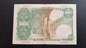 Spanje. - 1000 Pesetas - 1946 - Pick 133a (Zonder