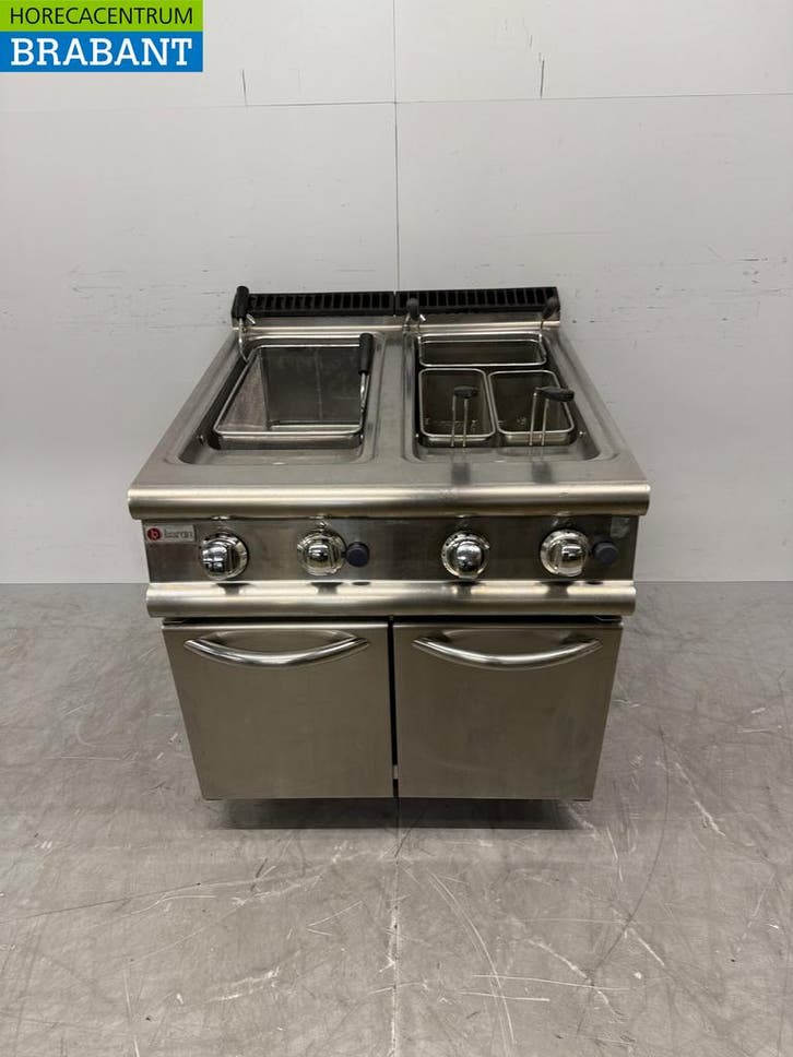 Cuiseur de pâtes Baron en acier inoxydable avec paniers 80, Articles professionnels, Horeca | Autre, Envoi