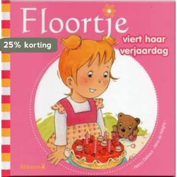 FLOORTJE VIERT HAAR VERJAARDAG 9789041232793 Nancy Delvaux, Verzenden, Nancy Delvaux
