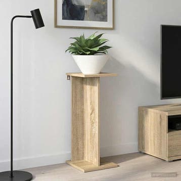 vidaXL Plantenstand Sonoma Eiken 25 x 25,5 x 60,5 cm Bewerkt, Verzenden, Nieuw
