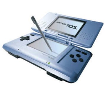 Nintendo DS Phat Blauw - Defect voor Onderdelen, Games en Spelcomputers, Ophalen of Verzenden, Zo goed als nieuw