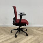 Girsberger ergonomische bureaustoel, rood - zwart, Ergonomisch, Gebruikt, Zwart, Bureaustoel