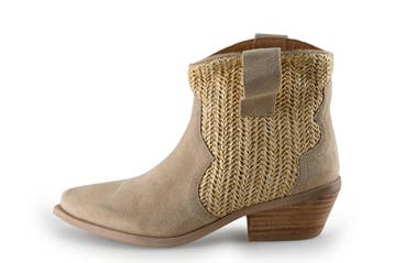 Sacha Cowboy laarzen in maat 37 Beige, Verzenden, Beige, Zo goed als nieuw, Sacha