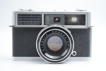 Minolta AL-2 / Minolta ROKKOR-PF 45mm F1.8 Meetzoeker camera