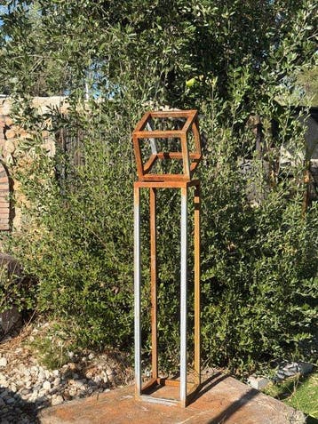 Ana Lucia B.M - Sculpture Corten - XL - No Reserve