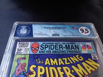 The Amazing Spider-Man #223 - Newsstand Edition - EGC 9.5 -