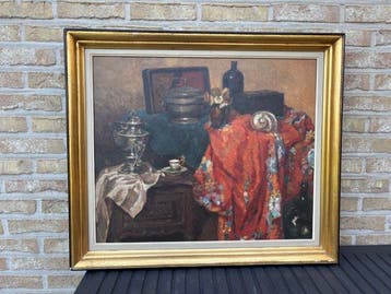 Georges Van Bol (1904-1984) - Le peignoir japonnais