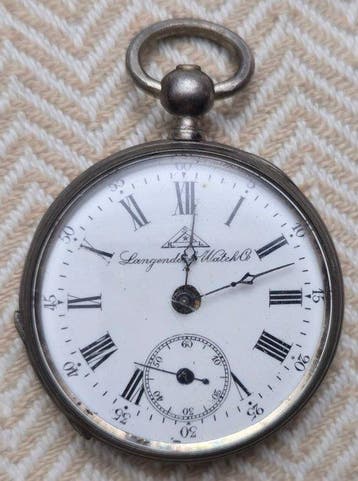 Reloj de bolsillo - De plata maciza de coleccion - pocket, Nieuw