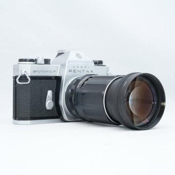 Pentax Spotmatic F + Super-Takumar 3,5/135mm | Single lens, Audio, Tv en Foto, Fotocamera's Analoog, Nieuw