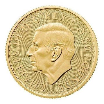 1/2 oz - Goud .999 - Goldmünze Britannia 2026 - Zonder, Postzegels en Munten