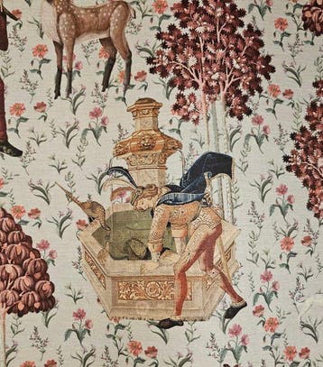 Stof La Dama e lUnicorno Luxe Renaissance - Origineel