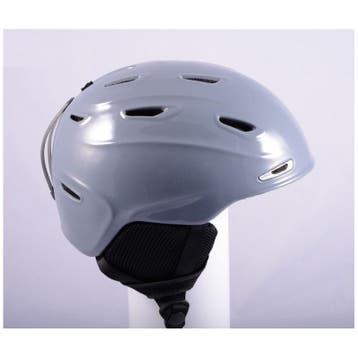 59 60 61 62 63 skihelm/snowboardhelm SMITH ELEVATE Grey, Air, Verzenden, Gebruikt