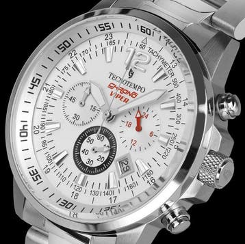 Tecnotempo - Chronograph 100M WR - Chrono Viper Limited, Handtassen en Accessoires, Nieuw