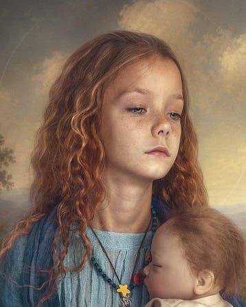 Svetlana Melik-Nubarova - The Inherited Madonna.