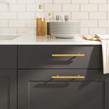 vidaXL Handvatten 20 st 128 mm roestvrij staal goudkleurig, Doe-het-zelf en Bouw, Hang- en Sluitwerk, Verzenden, Nieuw