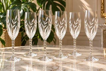 Ornement décoratif (7) - Cristal dArques - France - Seau à