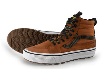 Vans Hoge sneakers in maat 42½ Cognac, Kleding | Heren, Schoenen, Overige kleuren, Verzenden, Zo goed als nieuw, Sneakers