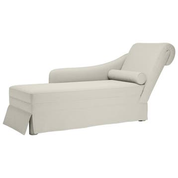 vidaXL Chaise longue met bolster en rechterarmleuning, Verzenden