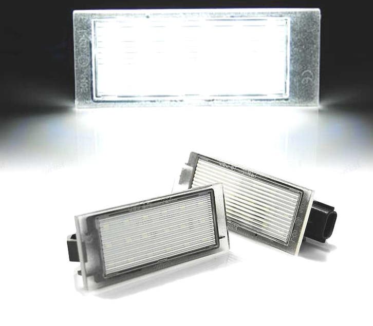 ÉCLAIRAGE PLAQUE D´IMMATRICULATION LED POUR RENAULT CLIO MEG, Auto-onderdelen, Verlichting, Verzenden
