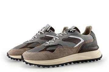 Floris van Bommel Sneakers in maat 40½ Bruin, Kleding | Heren, Schoenen, Bruin, Verzenden, Floris van Bommel, Zo goed als nieuw