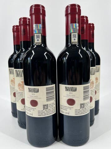 2023 Marchesi Antinori, Tignanello - Toscane IGT - 6 Halve, Nieuw