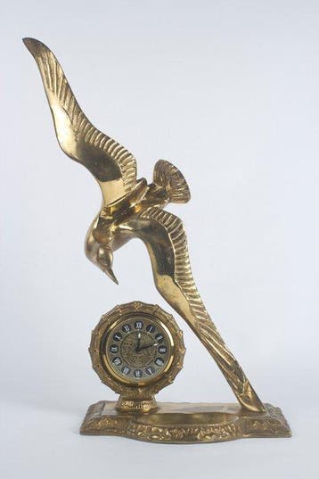 Horloge - Europa - Art déco Laiton, Métal - 1960-1970, Antiquités & Art