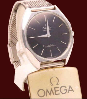 Omega - Constellation Quartz The domed crystal is new. Men, Nieuw