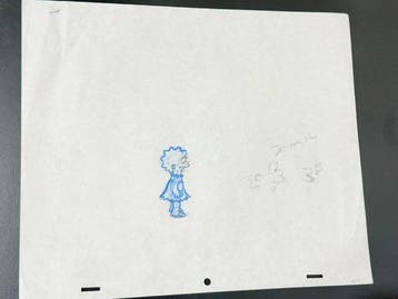 Gracie Films - Dessin danimation original de Lisa Simpson,, Nieuw in verpakking
