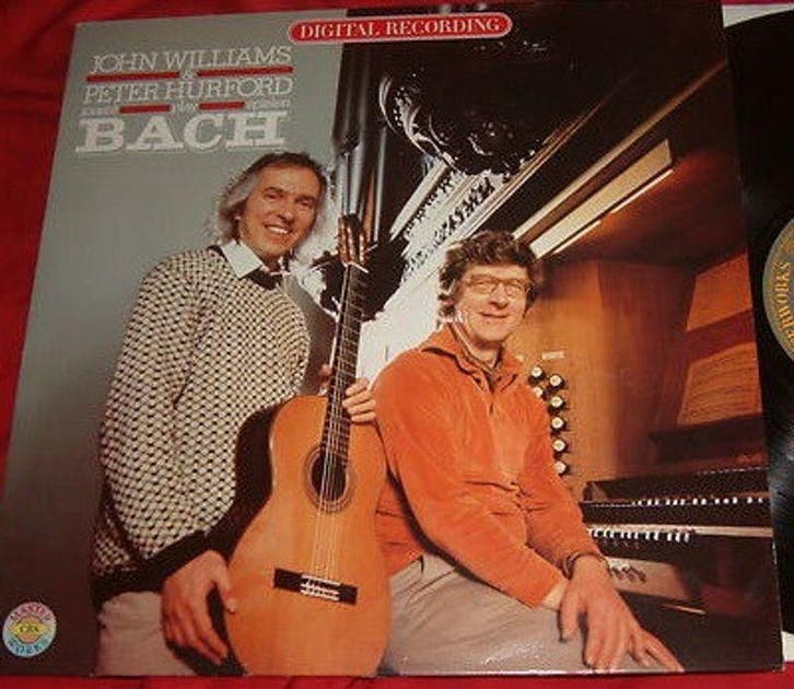 John Williams & Peter Hurford - Play Bach LP, CD & DVD, Vinyles | Classique, Envoi
