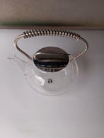 Sabattini Argenteria - Lino Sabattini - Théière - Verre, Antiquités & Art