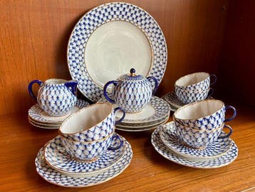 Lomonosov Imperial Porcelain Factory - Theeservies (21) -