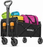 Inklapbare Trolley Zwart | Retour deal | Snel weg = plezant, Caravans en Kamperen, Bolderkarren, Verzenden, Opvouwbaar, Zo goed als nieuw