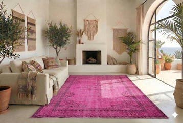 rose vintage - Tapis - 290 cm - 175 cm - avec certificat, Nieuw