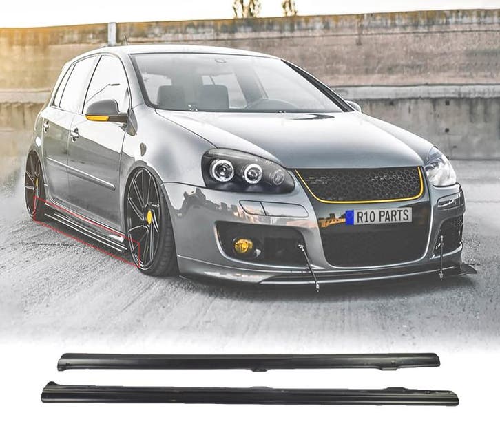 RAJOUTS BAS DE CAISSE VOLKSWAGEN VW GOLF V 5 03-08 LOOK GTI, Auto-onderdelen, Carrosserie, Verzenden