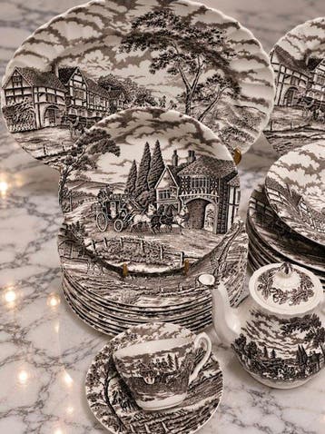 Myott Royal Mail England - Tafelservies - Fijn, Antiek en Kunst