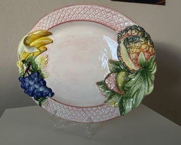 Nove Bassano - Serveerschaal - Keramiek - NOS Ceramic