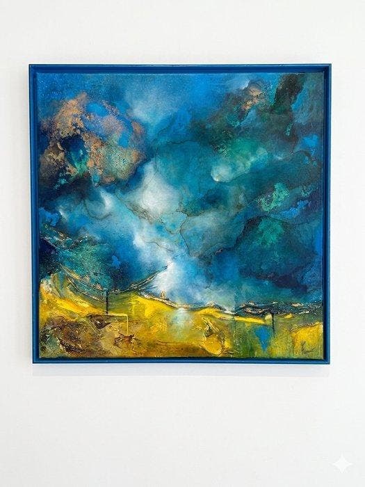 Fournier - Nature sauvage, Antiek en Kunst, Kunst | Schilderijen | Klassiek