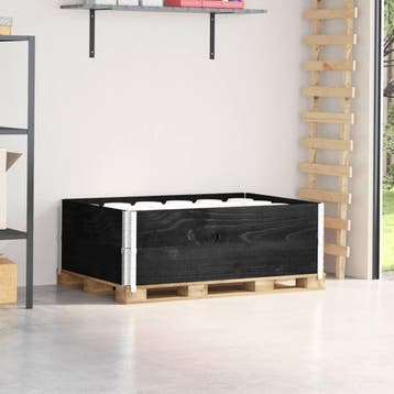 vidaXL Palletopzetranden 2 st 120x80 cm massief grenenhout, Verzenden