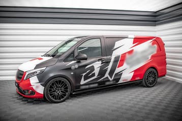 Side Skirts Diffuser voor Mercedes Benz Vito W447 lang, Ophalen of Verzenden