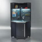 Datona Werkplaatsinrichting PREMIUM hoekwerkbank met RVS, Doe-het-zelf en Bouw, Ophalen of Verzenden, Nieuw