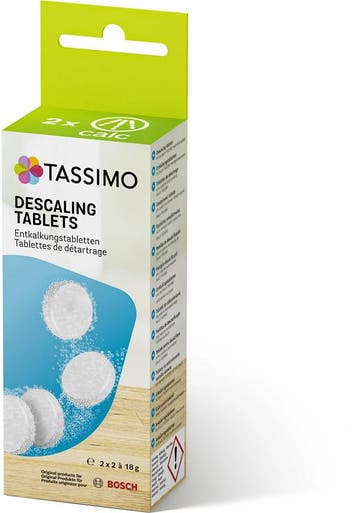 Bosch Tassimo Ontkalkingstabletten TCZ6004 (4st.), Electroménager, Verzenden