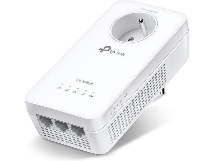 TP-Link TL-WPA8635P - AV1300 - Powerline adapter uitbreiding, Computers en Software, Pc- en Netwerkkabels, Zo goed als nieuw, Verzenden