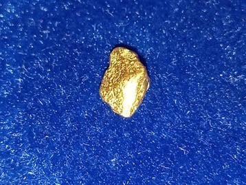 Riombvormig sieraad - Gouden nugget - Yukon Goud nugget -
