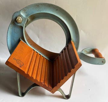 Raadvad - Ove Larsen - Broodsnijmachine - 294 - Metaal, Hout