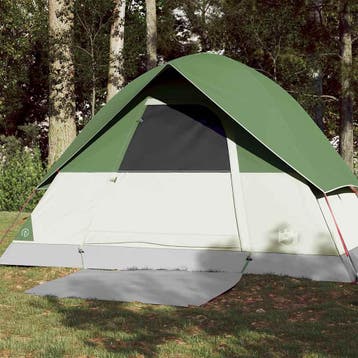 vidaXL Koepeltent 3-persoons waterdicht groen, Verzenden, Nieuw