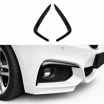 Voorbumper Splitter | geschikt voor BMW | 2 Serie F22/F23 M, Auto-onderdelen, Verzenden, Nieuw, BMW